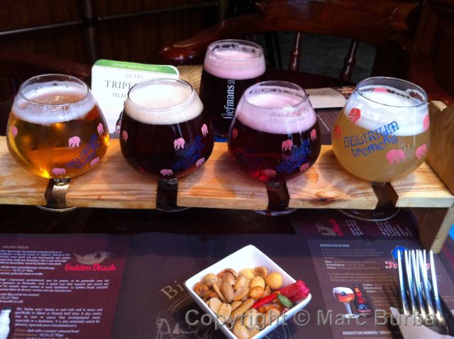 Cambrinus beer sampler