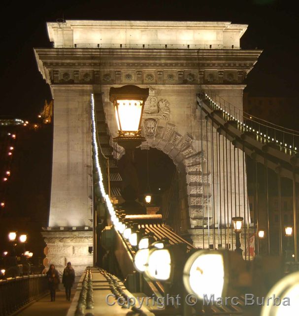 Chain Bridge Budapest Hungary