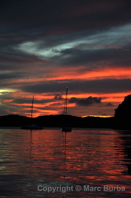 Sunset in Palau