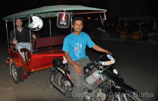 Phnom Penh Cambodia tuk-tuk