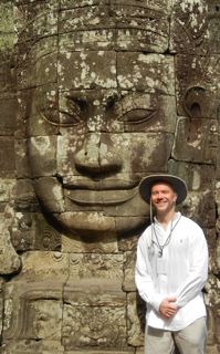 Angkor Thom, Bayon temple heat