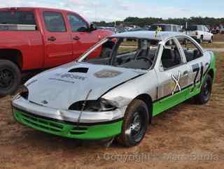 Chevy Cavalier Spicewood demolition derby 2012