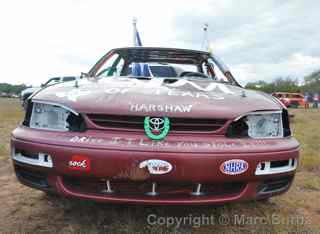 Spicewood demolition derby 2012 Toyota Corolla