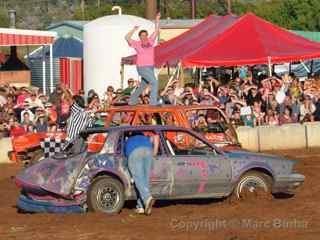 Oldsmobile Cutlass Spicewood demolition derby 2012