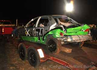 Spicewood demolition derby 2012 Chevy Cavalier