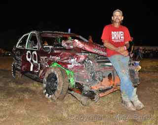 Spicewood demolition derby 2012 Toyota Corolla