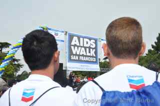 AIDS Walk 2012 San Francisco Chevron
