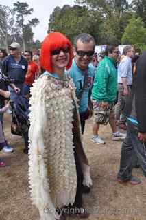 AIDS Walk 2012 San Francisco condom cape