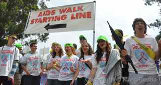 AIDS Walk 2012 San Francisco volunteers