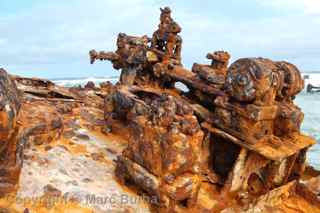 American Samoa shipwreck Aunuu island