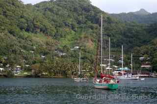 American Samoa Pago Pago harbor