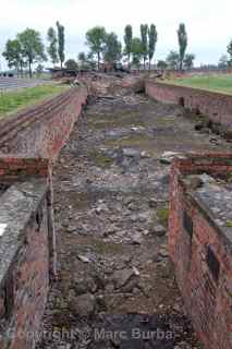 Auschwitz Birkenau crematorium
