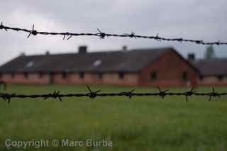 Birkenau brick barracks