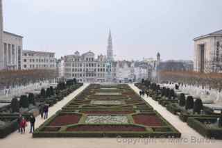 Garden of the Mont des Arts