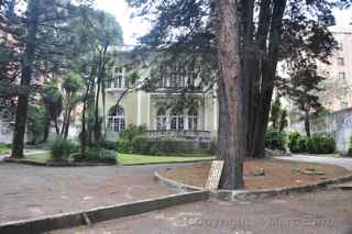 Abandoned building Bogota Colombia