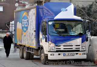 Efes beer truck