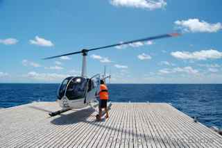 Great Barrier Reef helicopter Australia