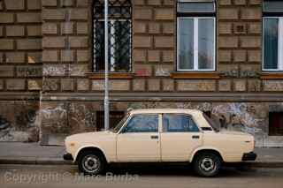 Lada sedan Budapest