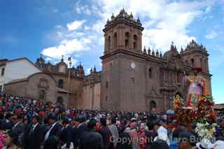 Corpus Christi festival Cusco Peru