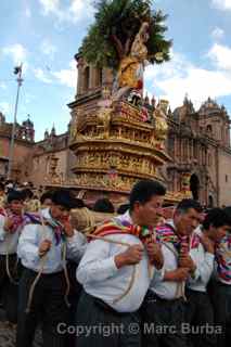 Corpus Christi festival Cusco Peru