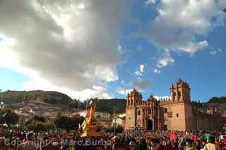 Corpus Christi festival Cusco Peru