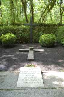 Dachau crematorium mass grave