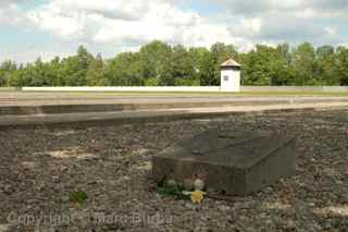 Dachau concentration camp barracks