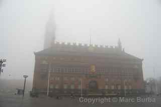 Copenhagen Denmark fog