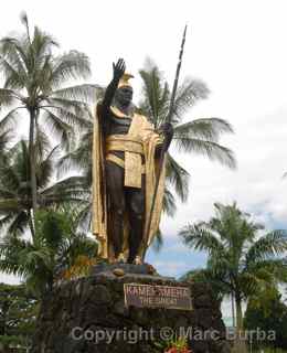 Kamehameha statue Hilo