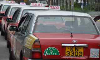Hong Kong taxis