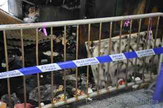 Mong kok fire hong kong