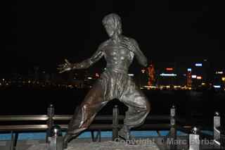 Bruce Lee statue Hong Kong