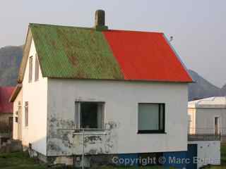 Heimaey house, Westman Islands, Iceland