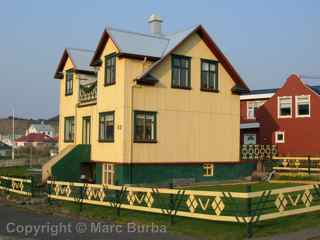 Heimaey house, Westman Islands, Iceland