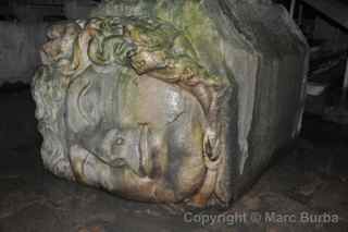 Basilica Cistern medusa