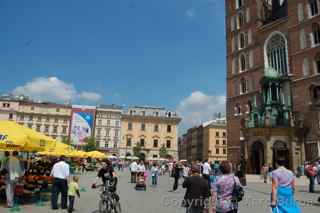 Krakow Poland market square