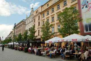 Krakow Poland market square