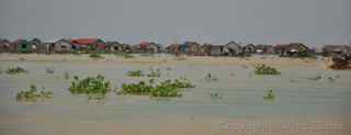 Tonle Sap floating houses