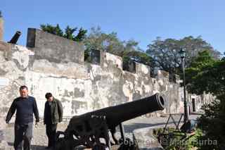 Mount Fortress cannon Macau