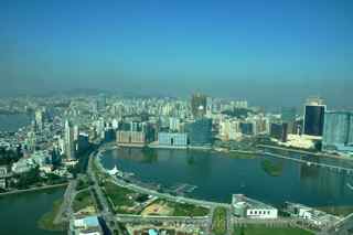 Macau smog view