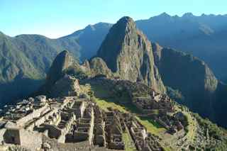 Machu Picchu sunrise