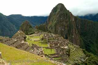 Machu Picchu first view