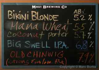 Maui Brewing Co., Lahaina, Maui