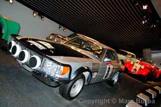 450SLC coupe, Mercedes-Benz Museum, Stuttgart, Germany