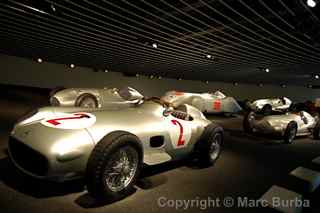 Silver Arrow, Mercedes-Benz Museum, Stuttgart, Germany