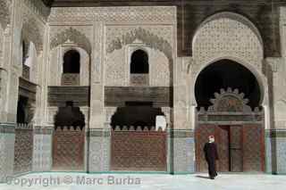 Fez medina madras, Fez Morocco