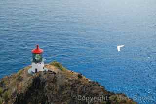 lighthouse, Oahu, Hawaii