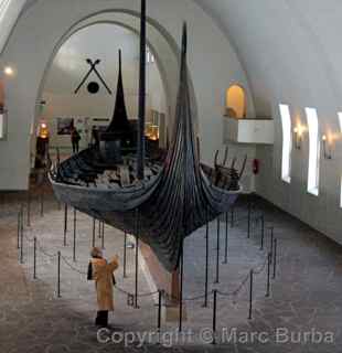 Oseberg Viking ship Oslo Norway