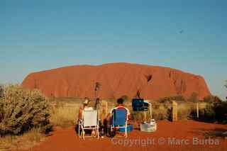Ayers Rock sunset Australia