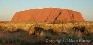 Ayers Rock sunset Australia